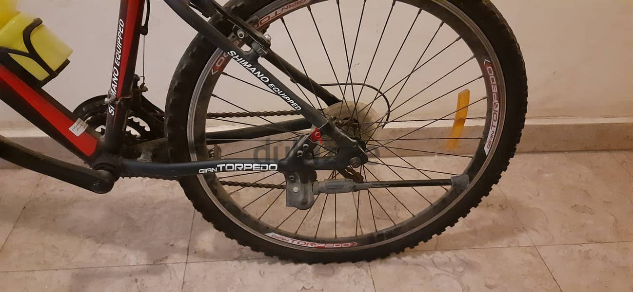 GTC Torpedo bycicle (used few times only)-shimano speeds عجلة سرعات 1