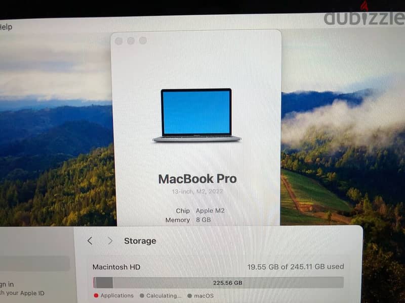 Apple MacBook Pro 2022 13" Laptop 256GB SSD M2 8GB RAM Space 11