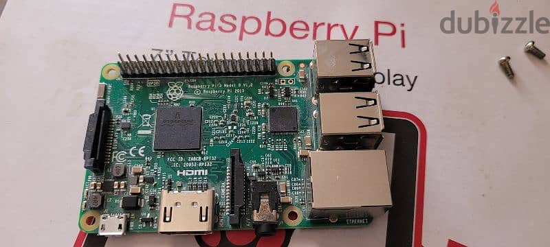 rasberry pi 7 inch touchscreen with a rasberry pi 3 motherboard 1