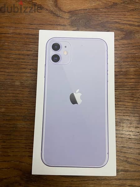 i phone 11 64 GB purple 3