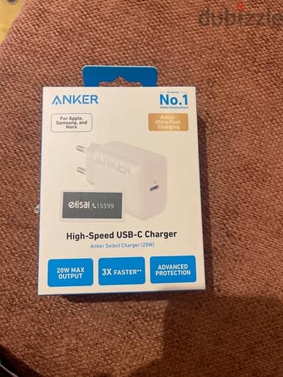 راس شاحن anker 20w