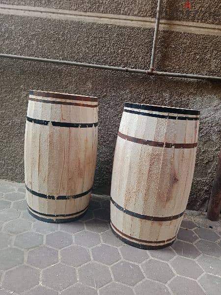 براميل خشب  wooden barells 4