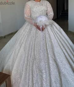 فستان زفاف شغل سوري 0