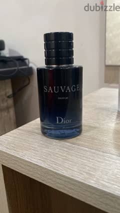 DIOR SAUVAGE 60ml bottle 5ml used without box