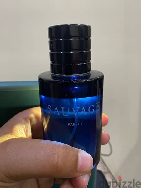 DIOR SAUVAGE 60ml bottle 5ml used without box 1