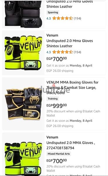 MMA GLoves