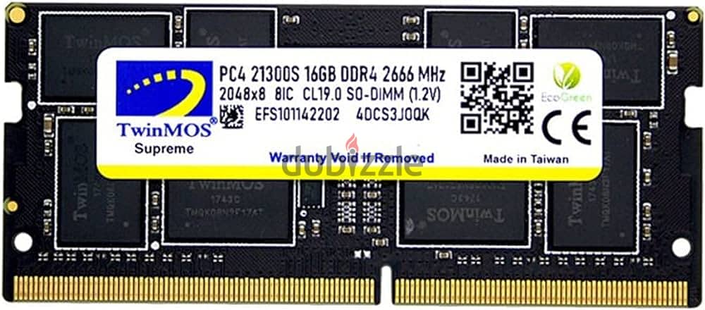 TwinMOS DDR4 16GB 2666MHz 0