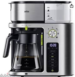 Almost Brand New Braun Drip Coffee Maker 1750W ماكينه قهوه تنقيط براون
