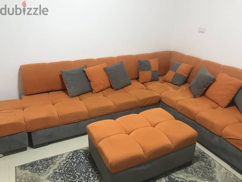 L shape Sofa 1