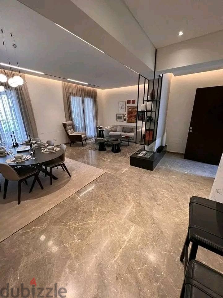 165 sqm apartment in Taj City Compound, minutes from Heliopolis and Nasr City, in front of the Kempinski Hotel and JW Marriott 5