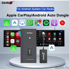 CarlinKit USB Wireless CarPlay Dongle Wired Android Auto