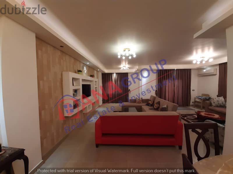 For rent apartment 220m in the second phase Beverly Hills 2