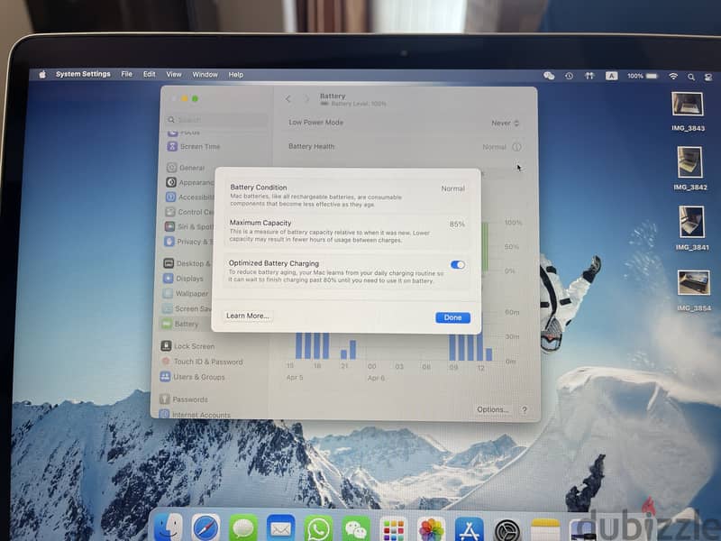 Apple macbook air 13" Display, M1 chip /8g 256g space grey, 15