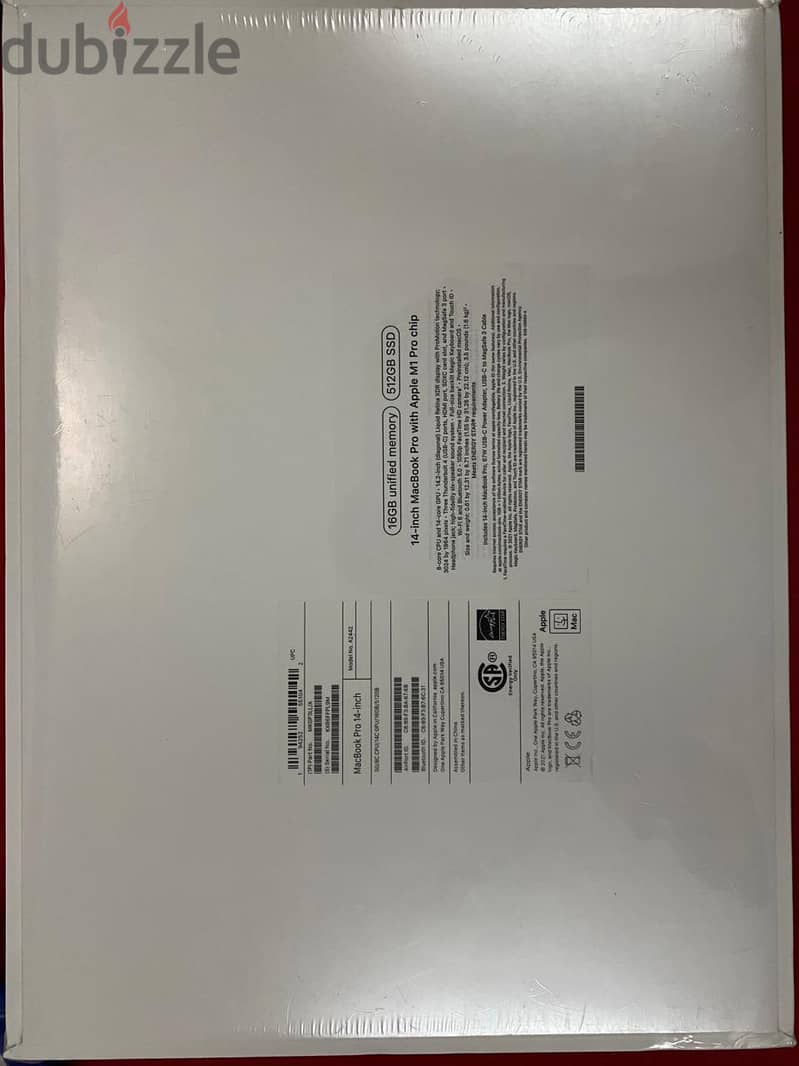 MacBook Pro MKGP3 14-Inch Liquid Retina XDR Display Apple M1 Pro Chip 10