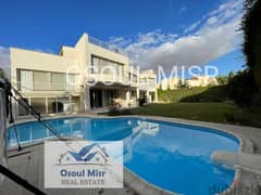 Villa for rent in Al Karma 1 with swimming pool, first residence