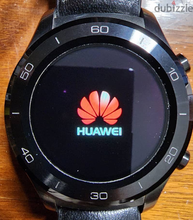 Huawei Watch 2 Classic Smartwatch (Titanium Gray, Black Hybrid Strap) 1