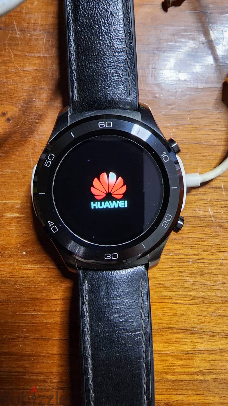 Huawei Watch 2 Classic Smartwatch (Titanium Gray, Black Hybrid Strap) 2