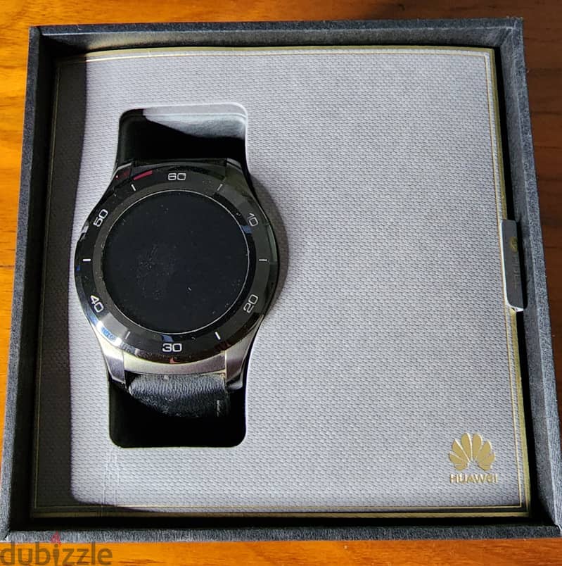 Huawei Watch 2 Classic Smartwatch (Titanium Gray, Black Hybrid Strap) 5
