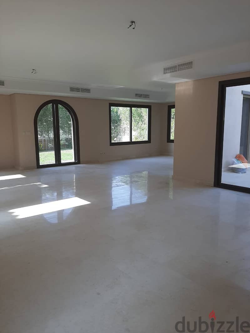 StandaloneVilla for rent in Mivida compound prime location 5 bedrooms 4