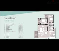 شقة مفروشة بالكامل الداون تاون العلمين 3 غرف طابق ٤ بسعر أقل من المطور