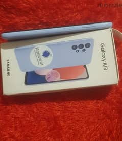 samsung A13 128g like new  baby blue  with box and charger 0