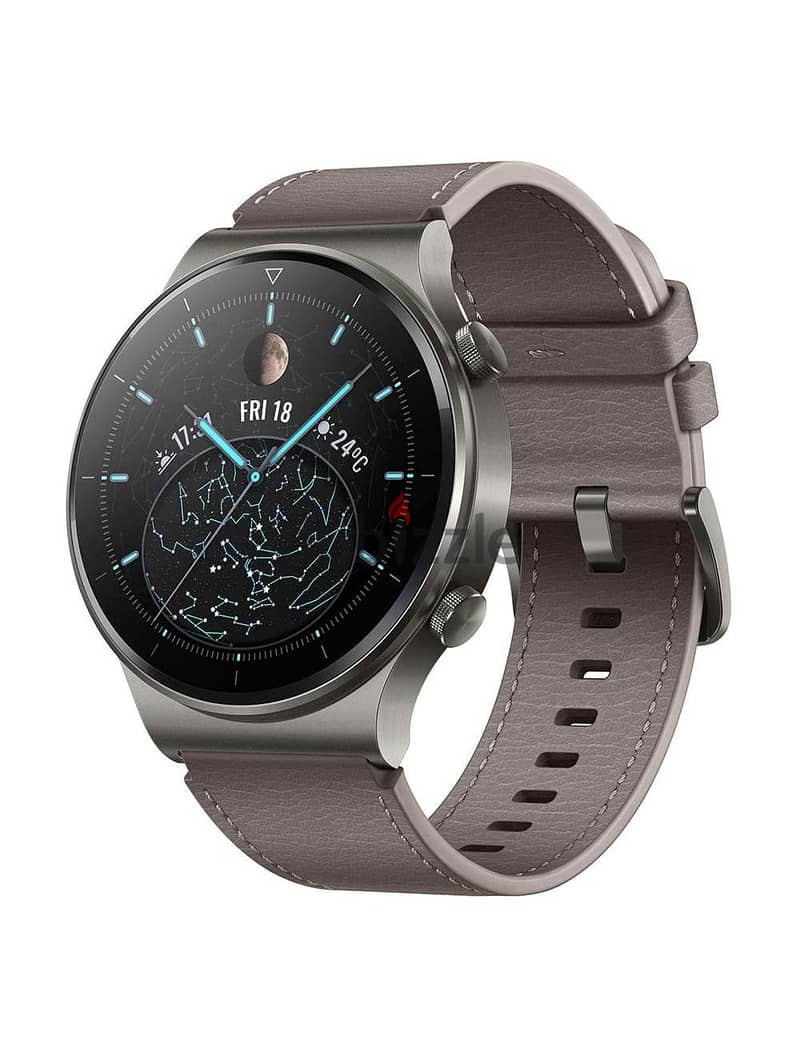 Huawei Watch GT2 Pro Classic - Nebula Gray ساعة هواوي واتش جي تي 2 برو 4