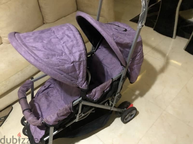 twin baby stroller عربه اطفال تؤام 3