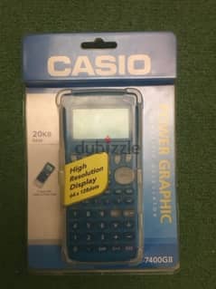 Calculator Casio fx-7400gii graphing calculator 0