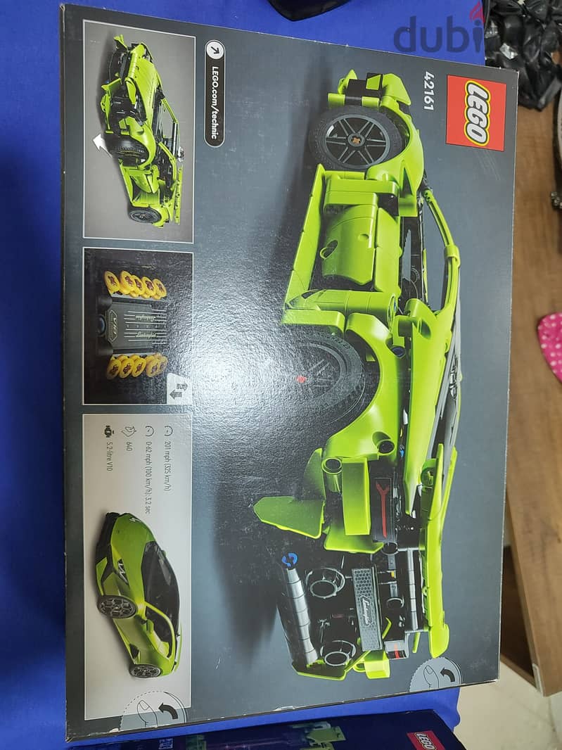 LEGO® Technic™ Lamborghini Huracán Tecnica 42161 Building Toy Set (806 3