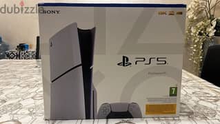 New PlayStation 5 - Slim Edition 1T with warranty 0