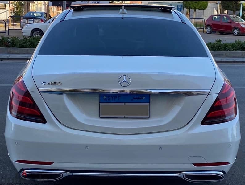 mercedes s450 2019 protected with new wheels 1