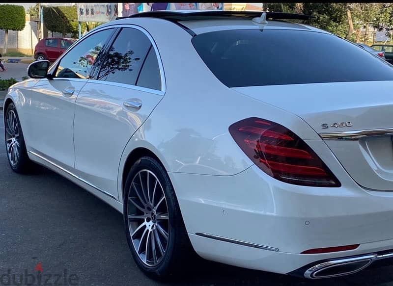 mercedes s450 2019 protected with new wheels 4
