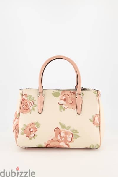 Coach white floral stachel bag 2