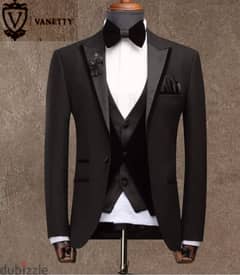 بدلة Tuxedo ماركة Vannety إيطالي مقاس ٤٣ وزن ٩٠ كيلو طول ١٨٠