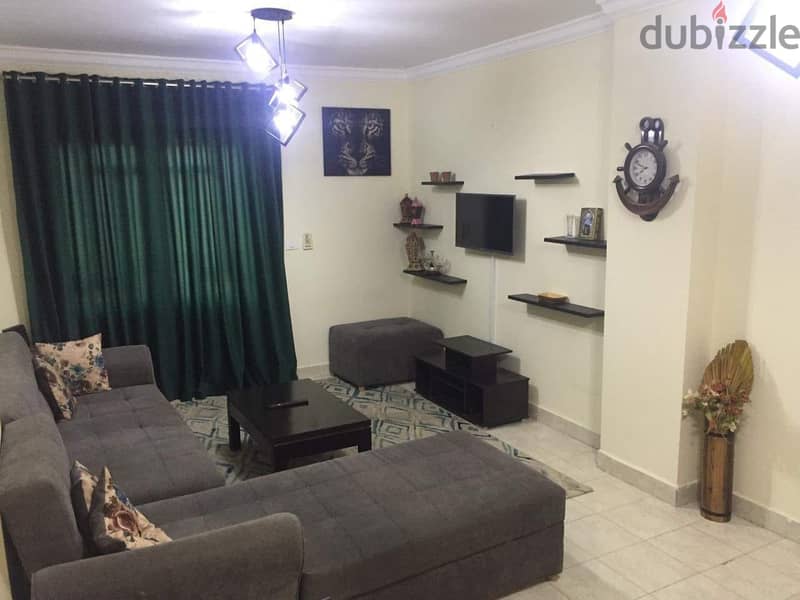 90m apartment for sale in Al-Rehab 1 View Wide Garden in the fifth phase 2