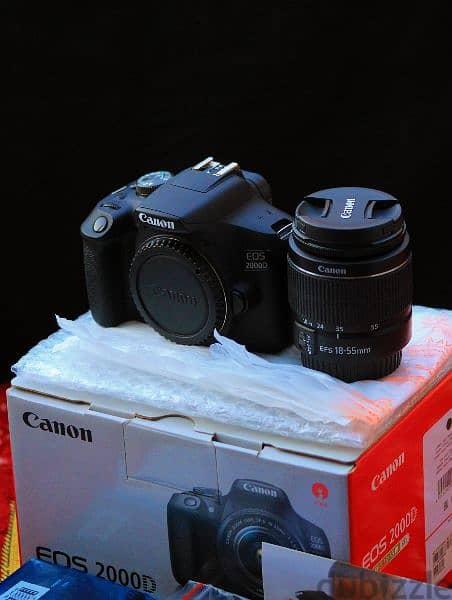 Canon 2000D Shutter 0 New بالبوكس جديد 2