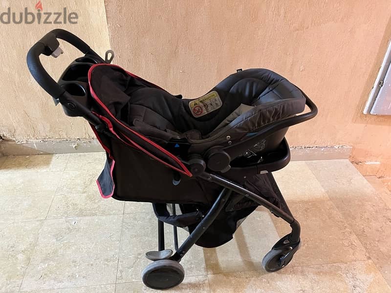 joli baby stroller + car seat… استرولر اطفال جولي 1