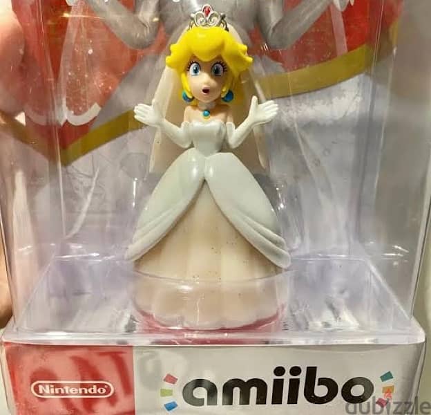 Nintendo princess peach amiibo figuer 1