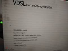راوتر فودافون VDSL حالة ممتازة موديل DG8045 0