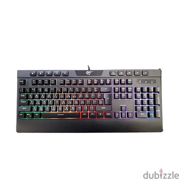 keyboard gaming (من شركتhavet) مع الاوان RGB 3