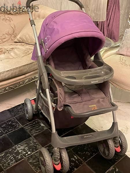 ‏ stroller and car seat ‏Graco 2