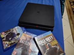 play station 4 for sale + 3 cds 0