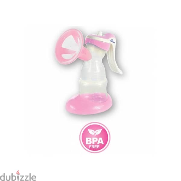 Granzia Bambino manual breast pump with bottle 2