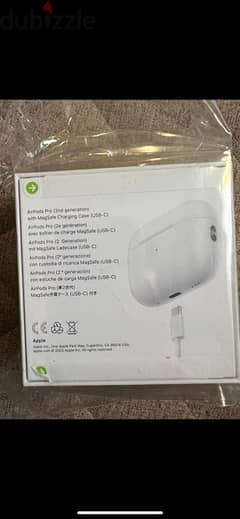 AirPods Pro (2nd generation) With MagSafe Case (USB‑C) White - Sealed 0