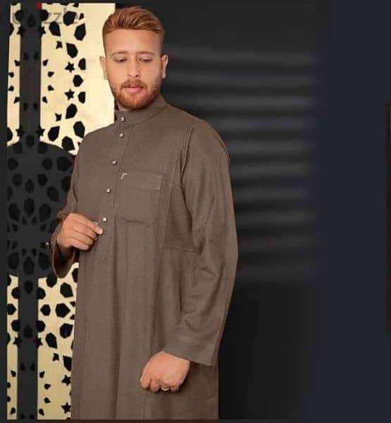 جلباب رجالي الثوب العربي انواع مناسك والجمالوالرياش ورفيق وزنط كتان 1