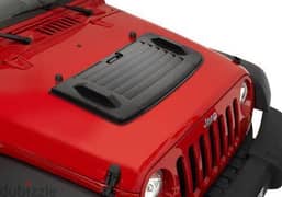 Jeep wrangler hood cover