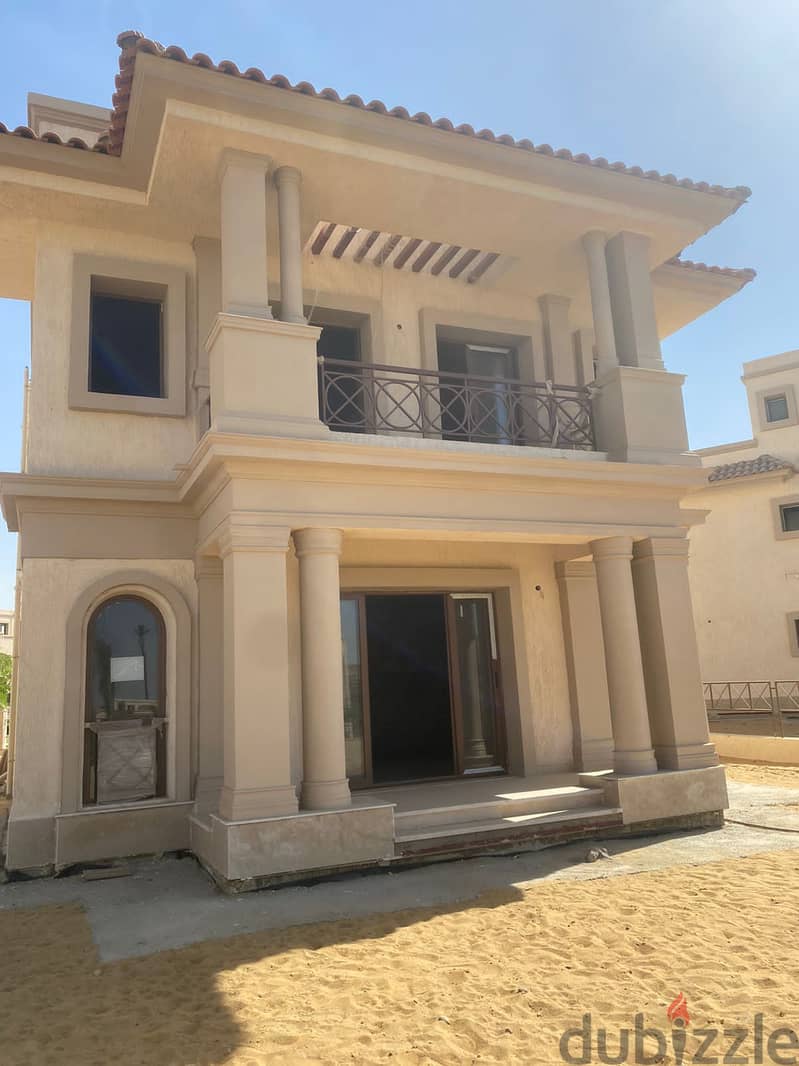 Standalone villa for sale installments D3 in madinaty Phase VG3 ready to move 2