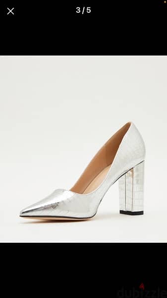 new heels from Zaha brand from dubai (silver) 1