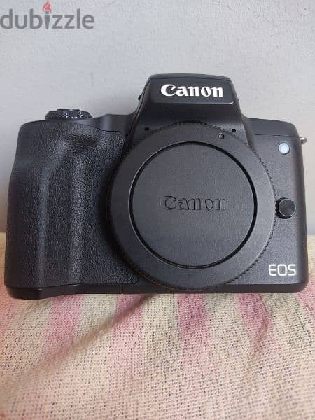 Canon M50 with adapter 2
