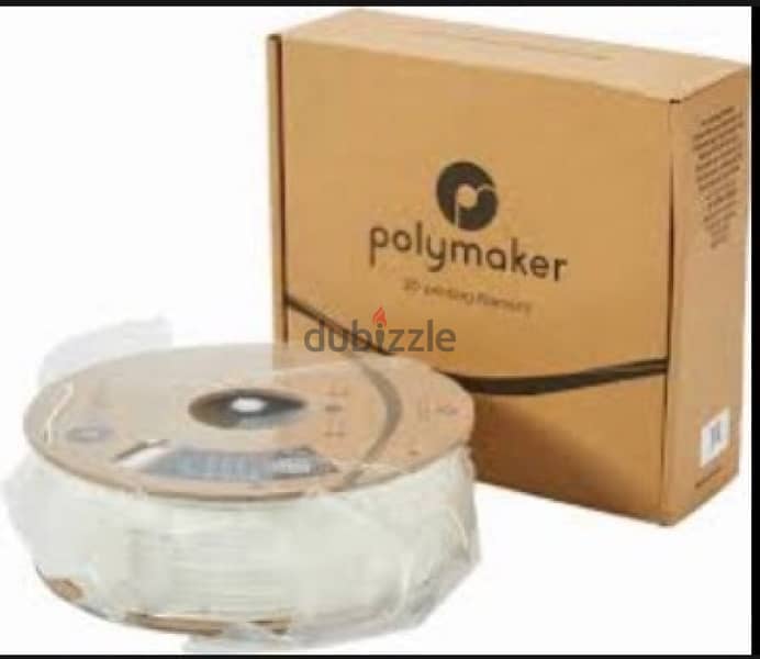 Polymaker 3D Printer filament PLA 3 KG White 0